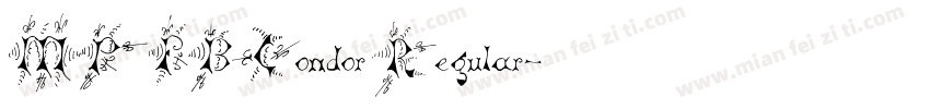 MP FBCondor Regular字体转换